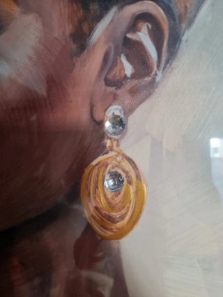 Conjunto 2 cuadros mujer africana