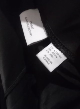 Leggings efecto piel negros