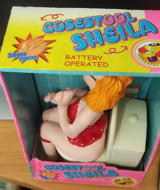 Juguete Cosestool Sheila con música, años 70