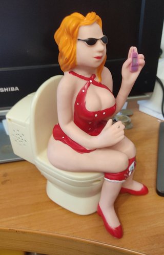 Juguete Cosestool Sheila con música, años 70