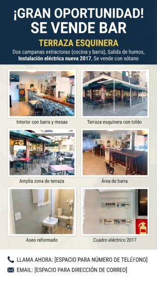 Se vende Bar