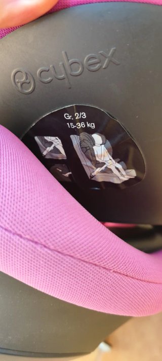 Silla Coche Cybex GR 2/3 Rosa