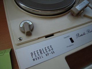 Radio Tocadiscos PEERLESS Retro Vintage 1975