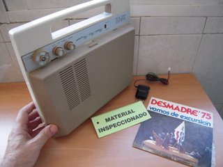 Radio Tocadiscos PEERLESS Retro Vintage 1975
