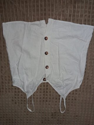 Blusa tirantes blanca botones