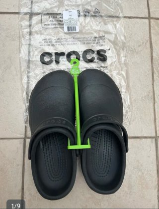Crocs Bistro Talla 41/42 Negro