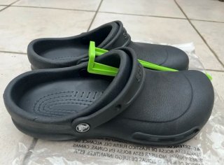Crocs Bistro Talla 41/42 Negro