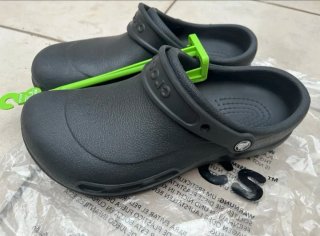 Crocs Bistro Talla 41/42 Negro