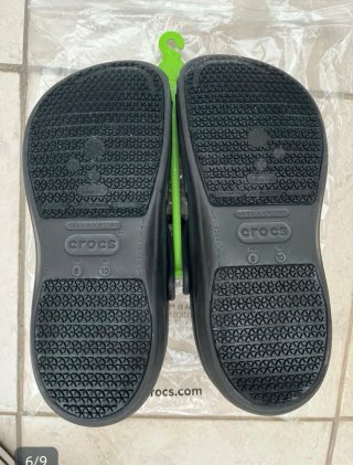 Crocs Bistro Talla 41/42 Negro