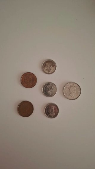 Lote 6 monedas Canadà ( 1,5,10 cents) - Coleccion