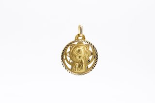 Medalla de oro de 18k. Ref:053-03-00612