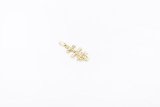 Cruz de oro de 18k. Ref:016-03-00647