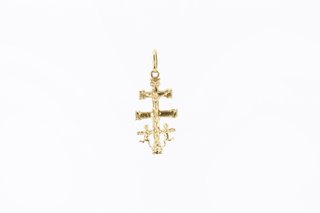 Cruz de oro de 18k. Ref:016-03-00647