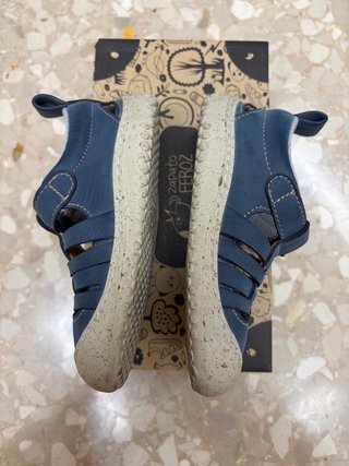 Zapato Feroz Tabarca Azul Talla 24