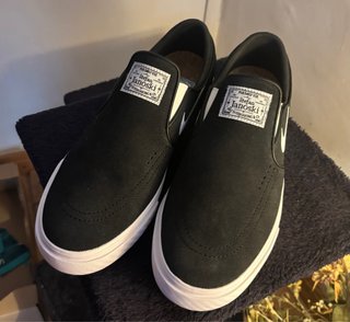 Zapatillas Nike SB Stefan Janoski Slip-On Negras