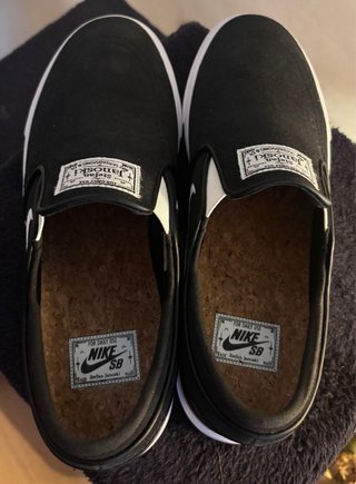 Zapatillas Nike SB Stefan Janoski Slip-On Negras
