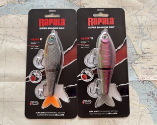 Lote 2 señuelos Rapala Super Shadow Rap 11 - 336
