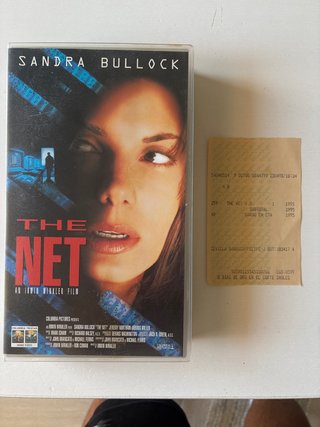 Película VHS The Net Sandra Bullock
