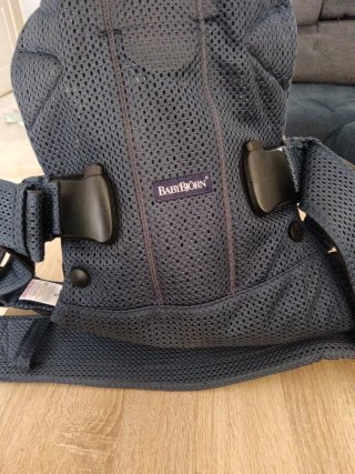 Mochila Porta Bebé BabyBjörn One Air Azul Marino