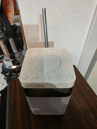 Radio Digitale hifi DAB+ FM Pure Pop iD Bianca
