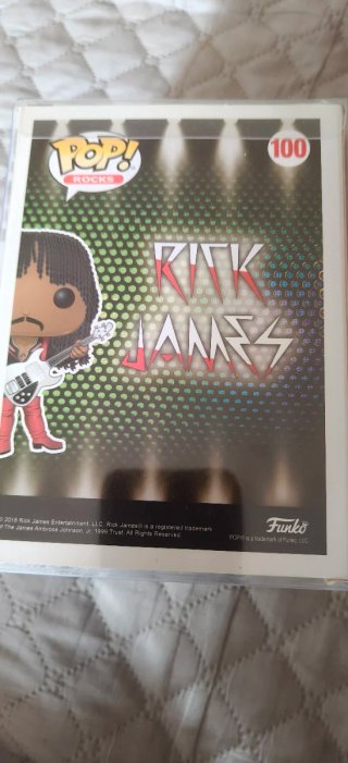 Funko Pop! Rick James #100 Vinyl Figure