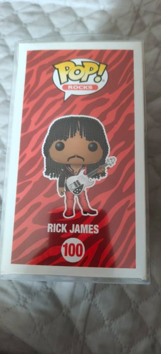 Funko Pop! Rick James #100 Vinyl Figure