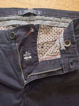 Pantaloni Alcott Blu Taglia 48