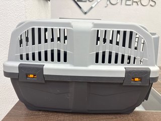 Transportin De Perros y gatos Gris
