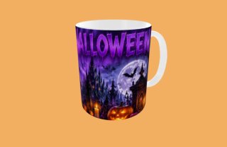 2 Tazas Maléfica con Báculo Mágico