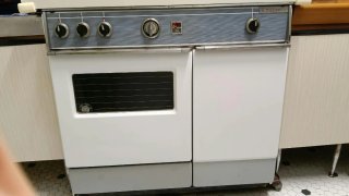 Cocina a gas con horno