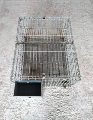 2 Jaulas Cría Conejos Metálicas