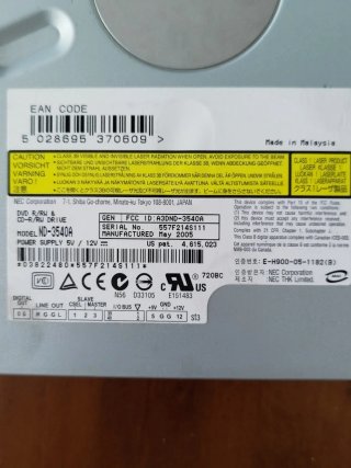 Lector DVD RW