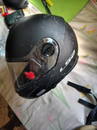 Casco LS2 Modular Talla L Negro