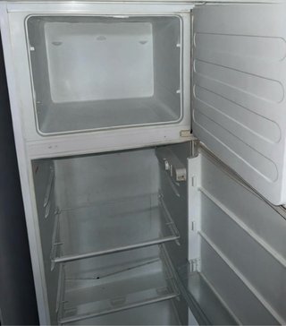 Frigorífico con congelador blanco
