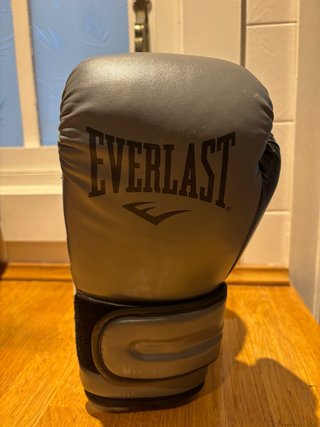 Guantes de Boxeo Everlast Grises NUEVOS SIN USO