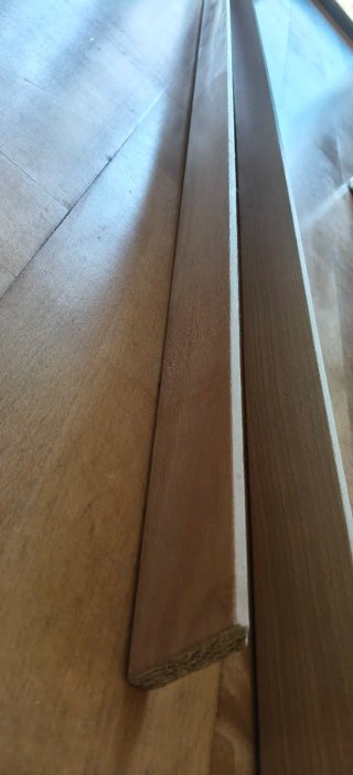 Zócalo de madera