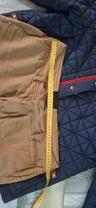 Anorak  azul y marrón