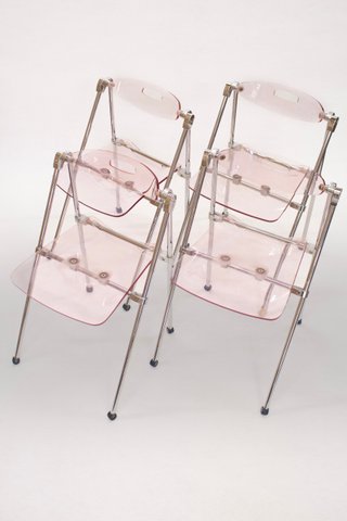 Sillas Plegables Rosa ALQUILER