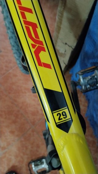 Bicicleta Megamo 29 Amarilla