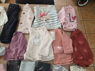 Lote Ropa Invierno Niña 12 Meses
