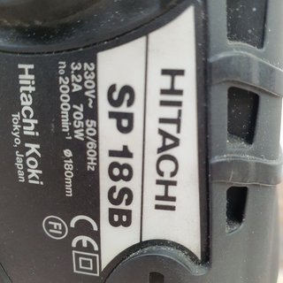 Pulidora Hitachi Koki Sp 18 Sb