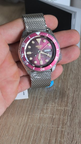 Reloj Seiko 5 Sports SRPD69K1 Automático Full Set