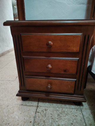 Habitación de matrimonio madera estilo Provenzal