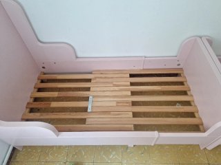 Camas infantiles rosas para niñas – 2 unidades