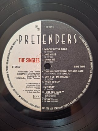 Vinil Pretenders - The Singles