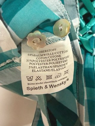 Blusa Spieth & Wensky Dirndl Oktoberfest