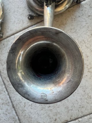 Portacandele e centrotavola Argento 800