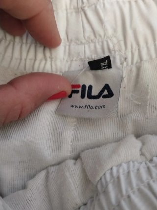 Pantalones cortos Fila blancos