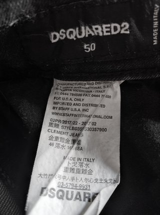 Pantalón vaquero Dsquared2 Talla L
