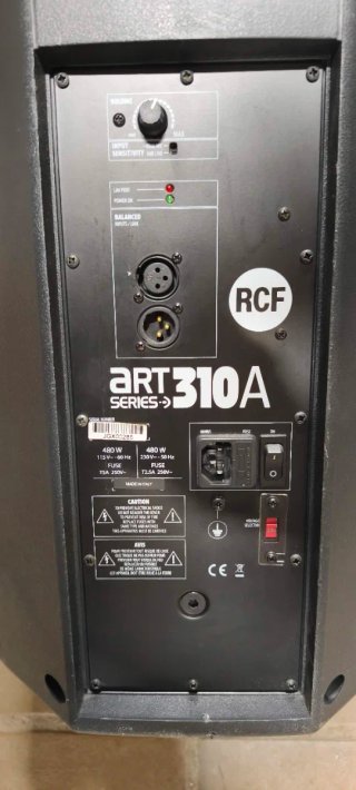 2 Cajas Autoamplificadas RCF Art 310A